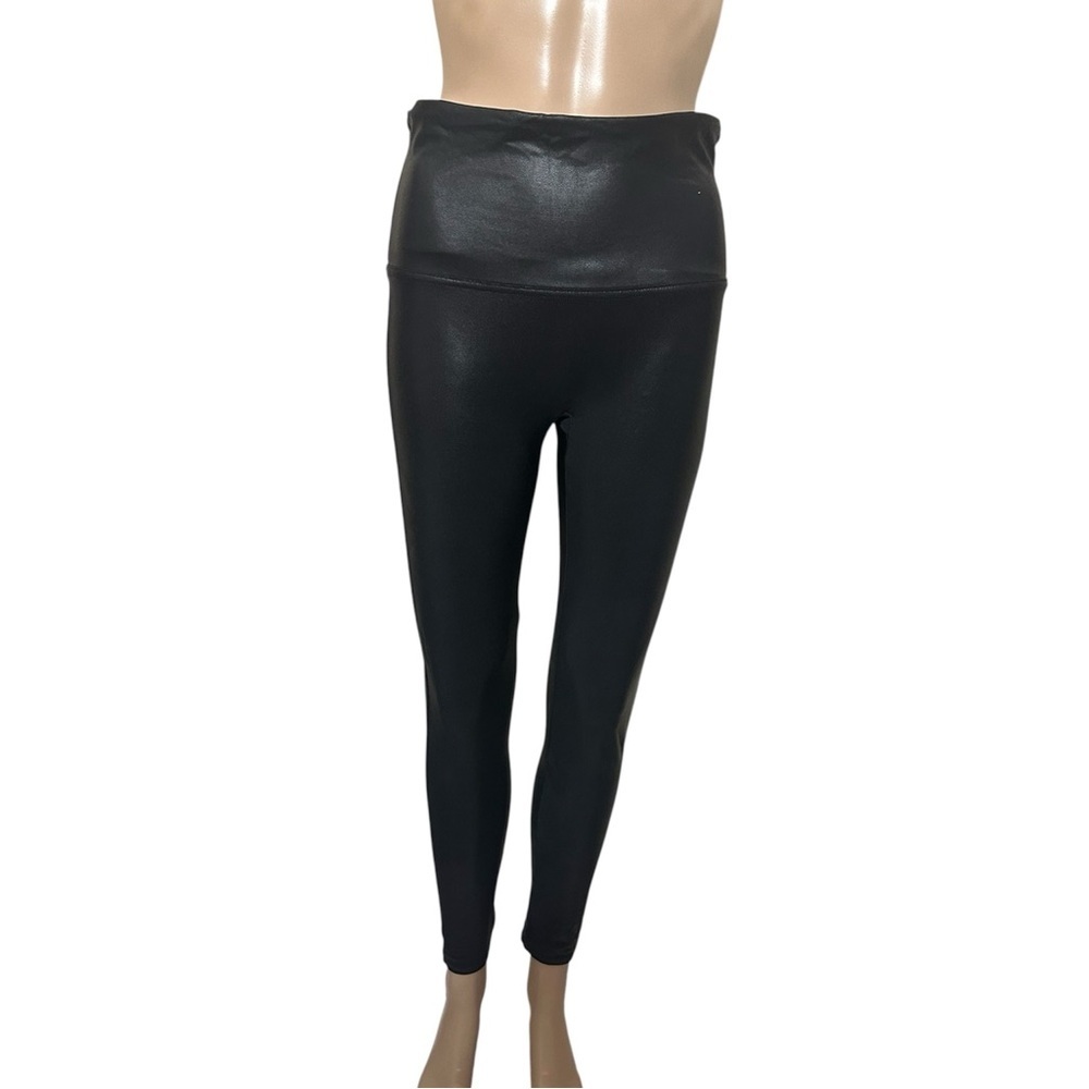 SPANX Black High-Waisted Leggings Sleek Design